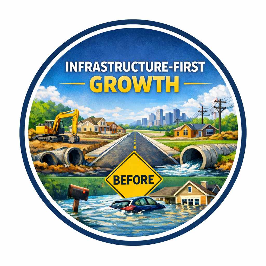 Infrastructure-First Growth Icon